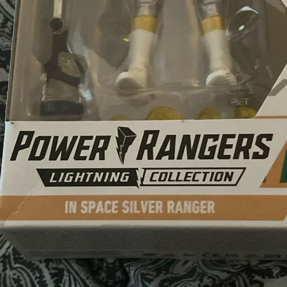 Hasbro Power Rangers In Space Silver Ranger Figure - Picture 3 of 5